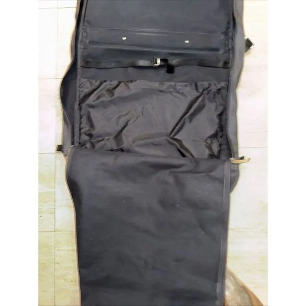 Jon Hart Design Large‎ Garment Bag Black Coated Canvas Bifold 23
